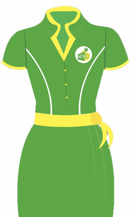 Robe brodée du personnel SCS